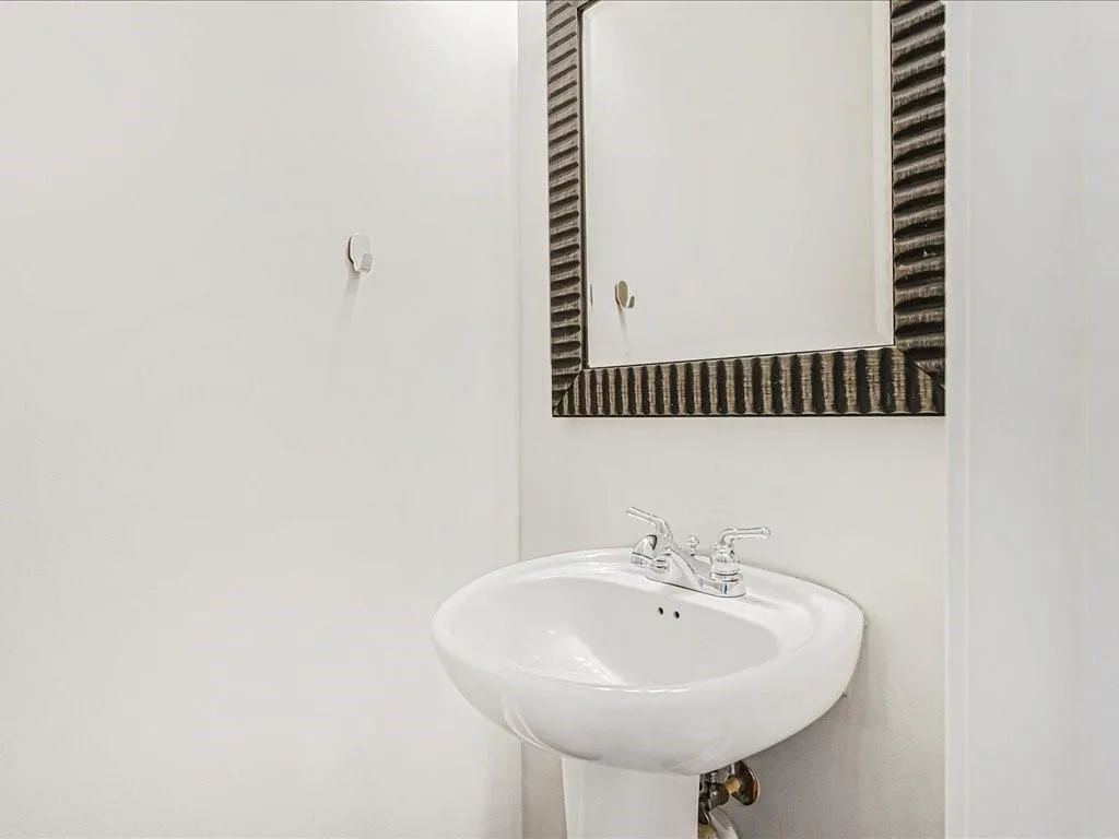 Bathroom with a sink