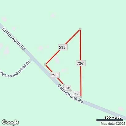 Property Survey Map. Illustrating the boundaries and dimensions of the property
