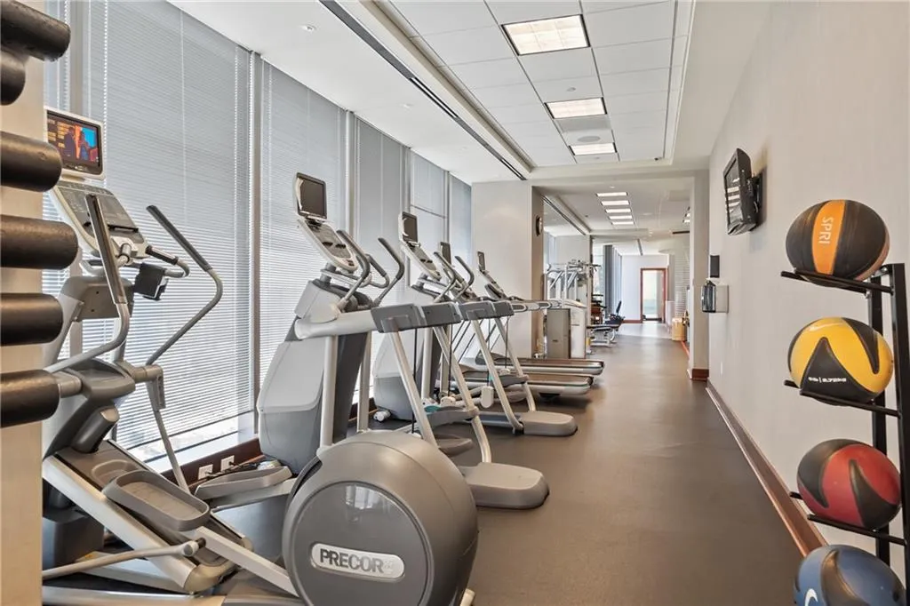 View of gym
