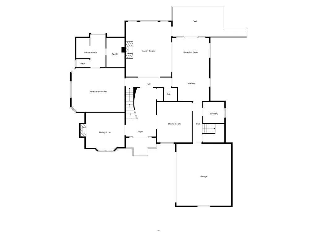 View of floor plan / room layout