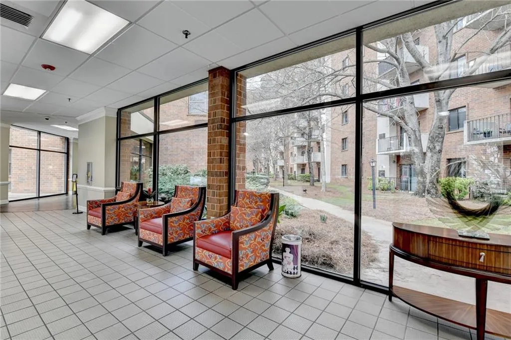 View of community lobby