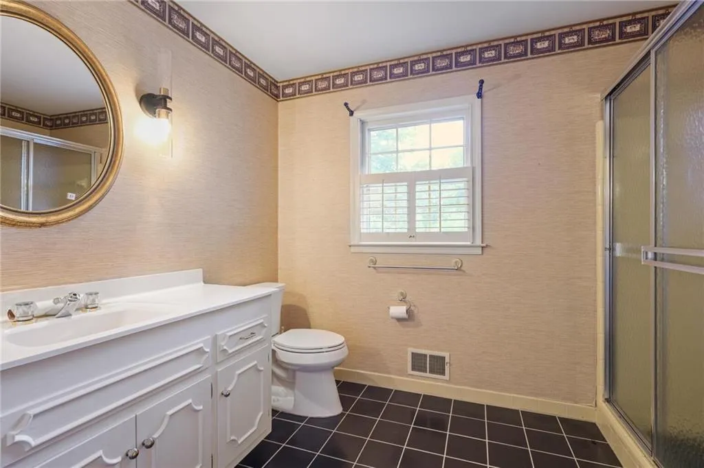 Hall FULL Bath downstairs