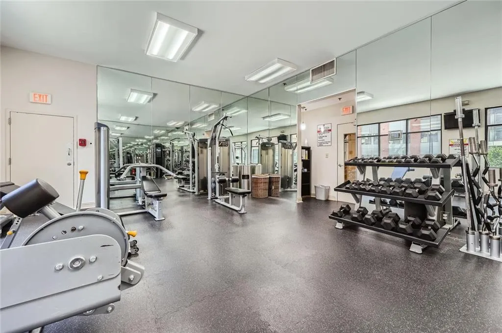 View of gym