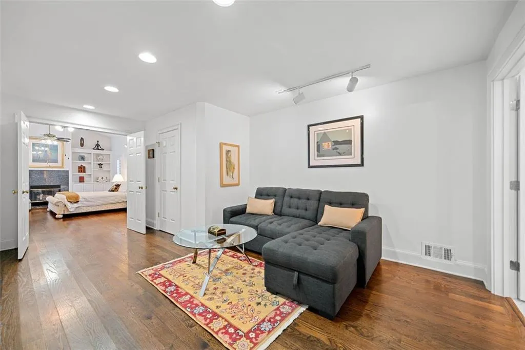 Sitting room in the primary suite!