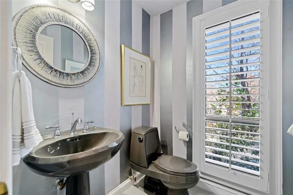 Half bath on main level