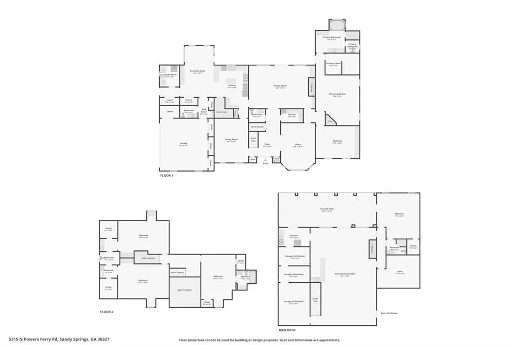 Combined Floor Plans