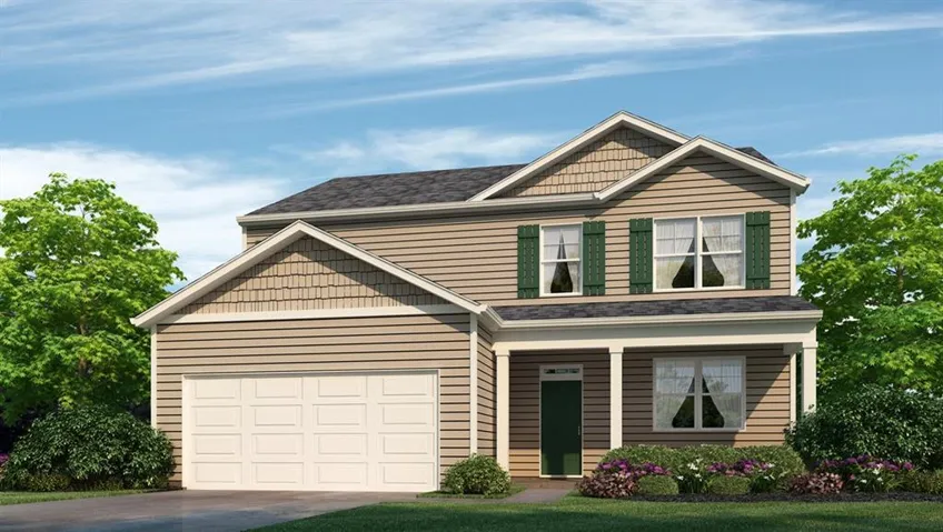 Two-story residence