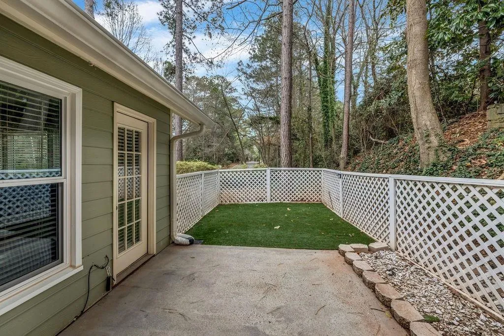 View of patio / terrace with a fenced backyard