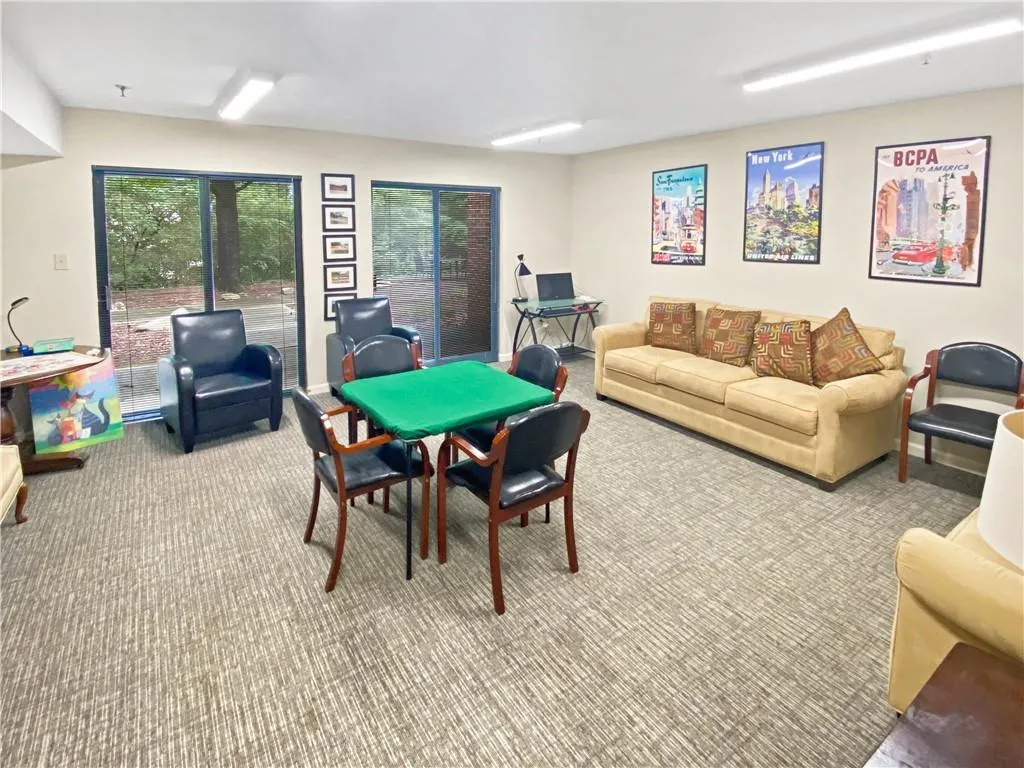 Small game room on second floor.
