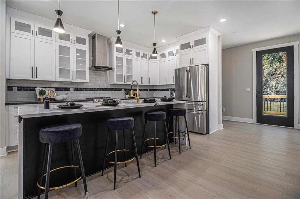 Glass-front kitchen cabinets and 36 Glass-front kitchen cabinets and 36