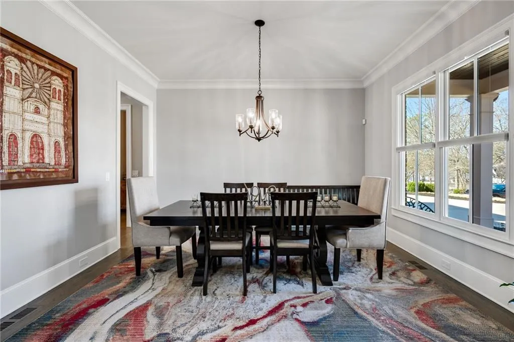 Separate dining room