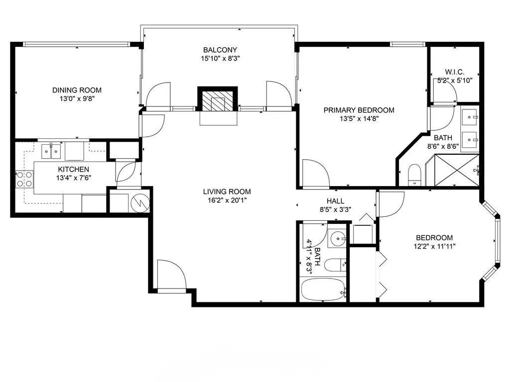175 15th Street Ne Unit 410, Atlanta, Georgia 30309, 2 Bedrooms Bedrooms, ,2 BathroomsBathrooms,Residential,For Sale,175 15th Street Ne Unit 410,7586075