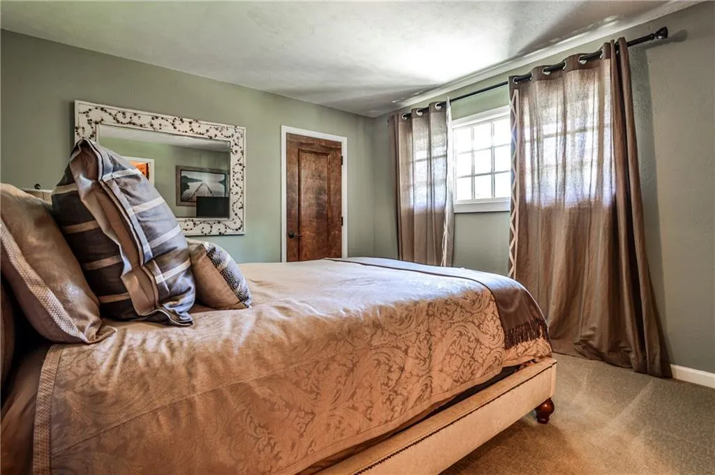 Guest quarters bedroom.