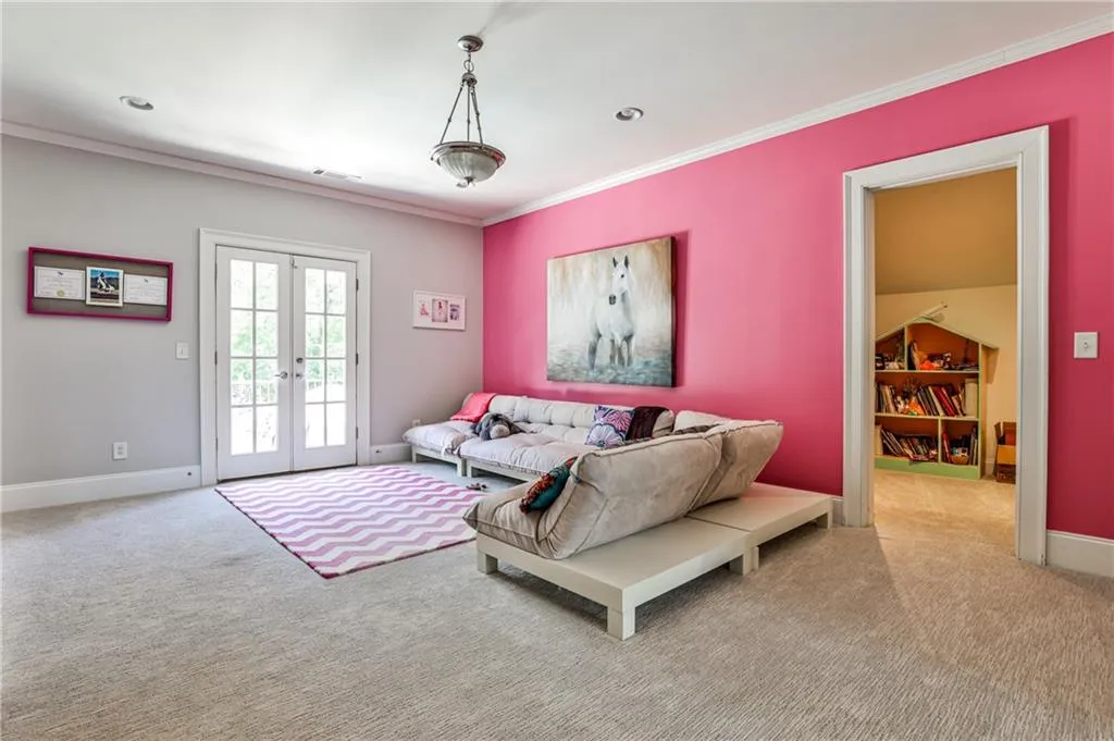 Sitting room for upstairs suite.