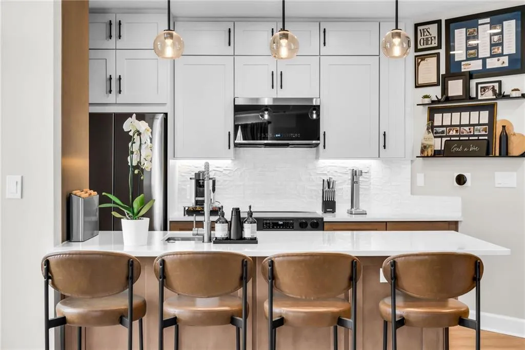 Everything in this kitchen is new!