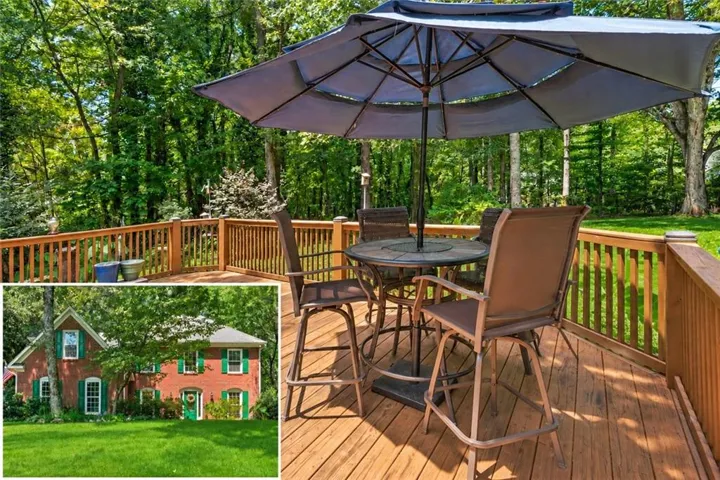 Over a half acre private, fenced lot!