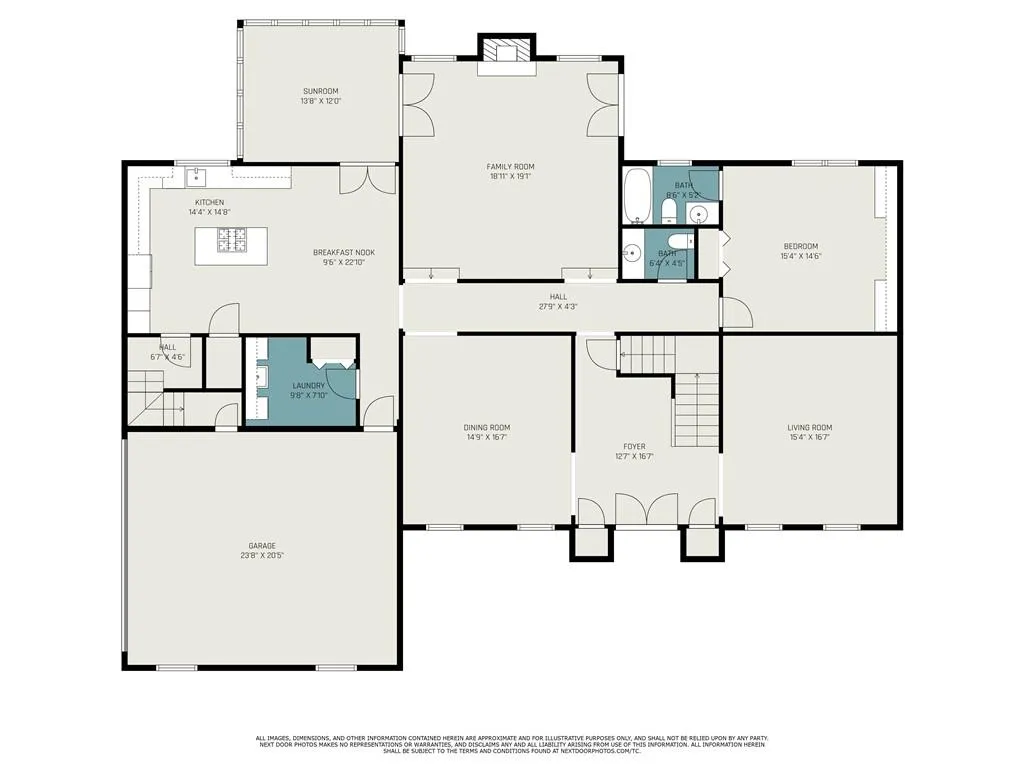 Main Level Floor Plan