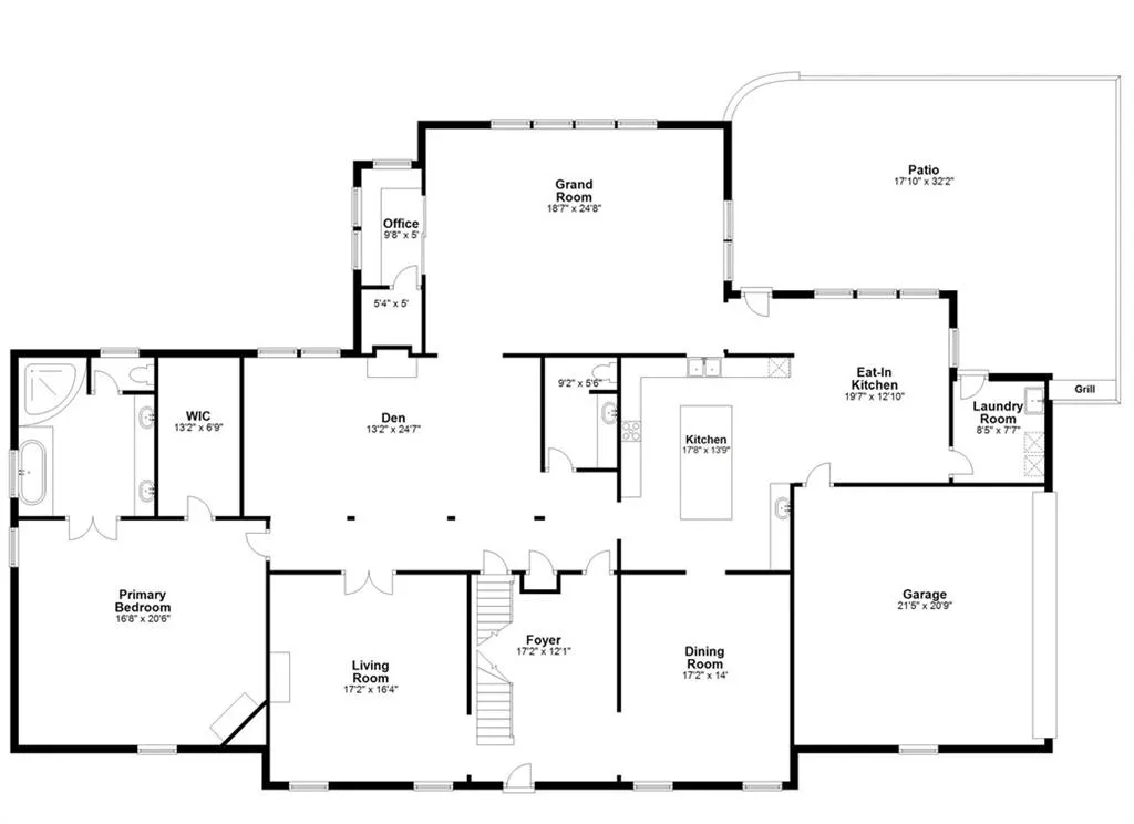 8035 Monticello Drive, Sandy Springs, Georgia 30350, 5 Bedrooms Bedrooms, ,4 BathroomsBathrooms,Residential,Sold,8035 Monticello Drive,7212226