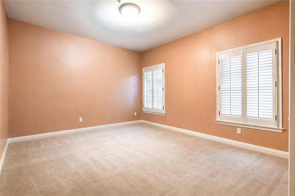 Secondary bedroom. Currently used for storage. Items have been virtually removed.