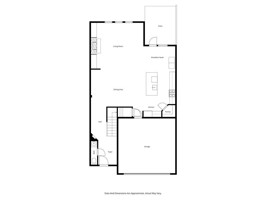 View of floor plan / room layout