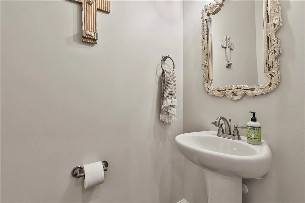 Bathroom featuring a sink
