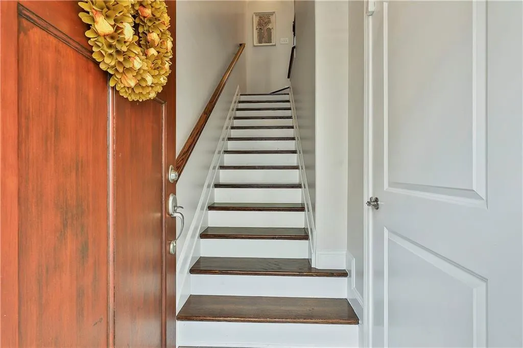 View of stairway