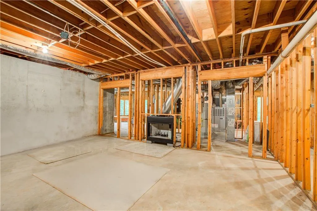 View of basement