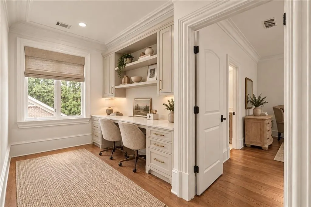 Virtually staged , painted cabinets and changed countertop-- Furnishings and decor are digitally rendered