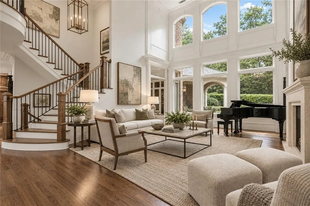 Virtually staged -- Lighting, Furnishings and decor are digitally rendered