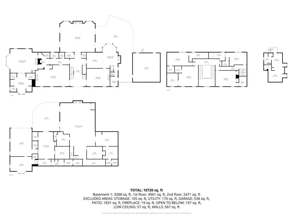 View of home floor plan