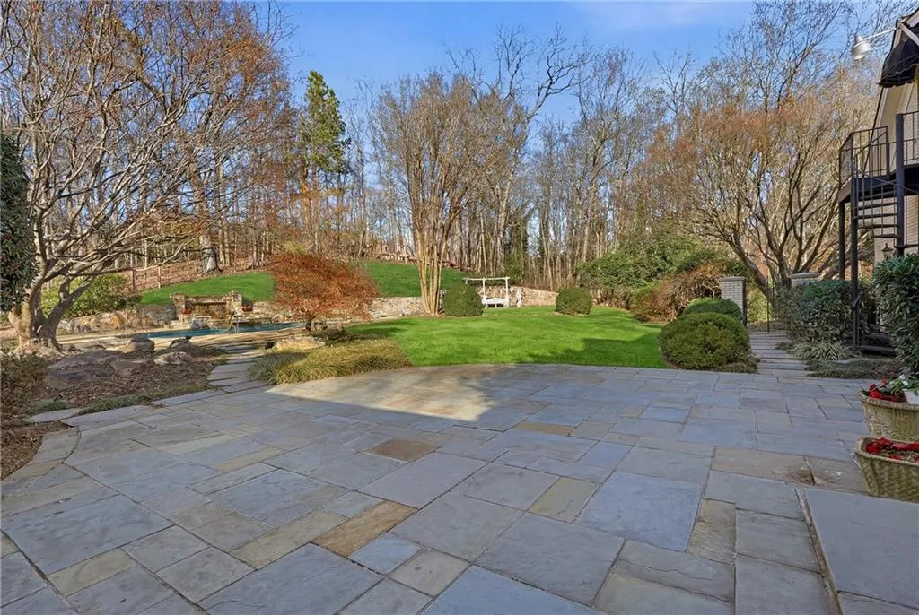 View of patio / terrace with an outdoor pool