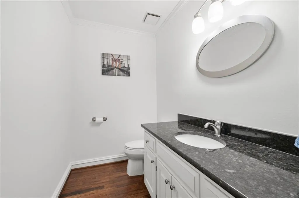 Powder Room on Main Level