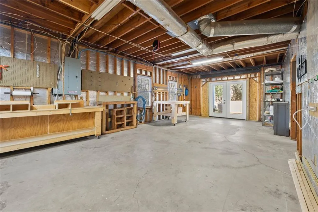Tall Ceilings in Basement