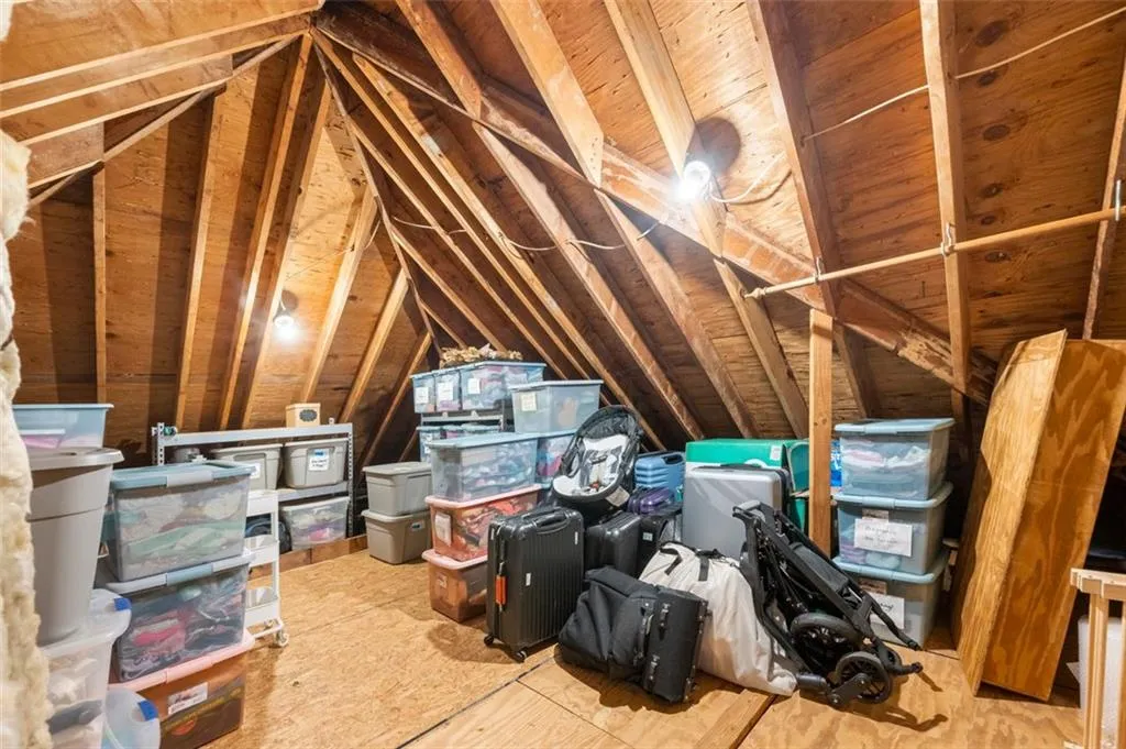 Walk in Storage through Guest Room Closet
