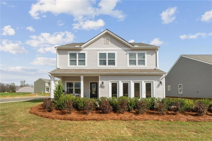 This is of the model (same floorplan), not the actual home.
