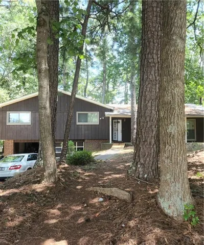 View of tri-level home