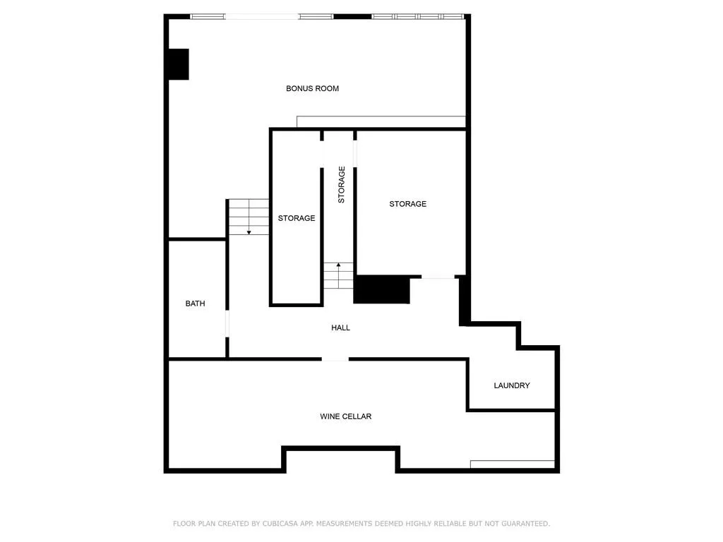 View of room layout