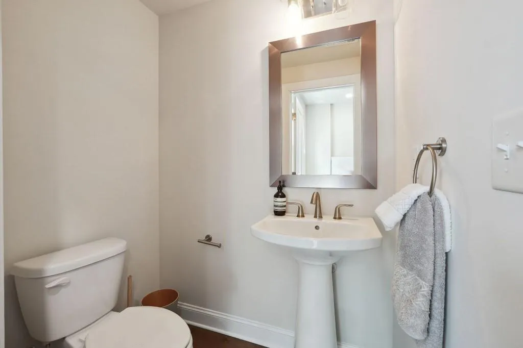 Bathroom with toilet