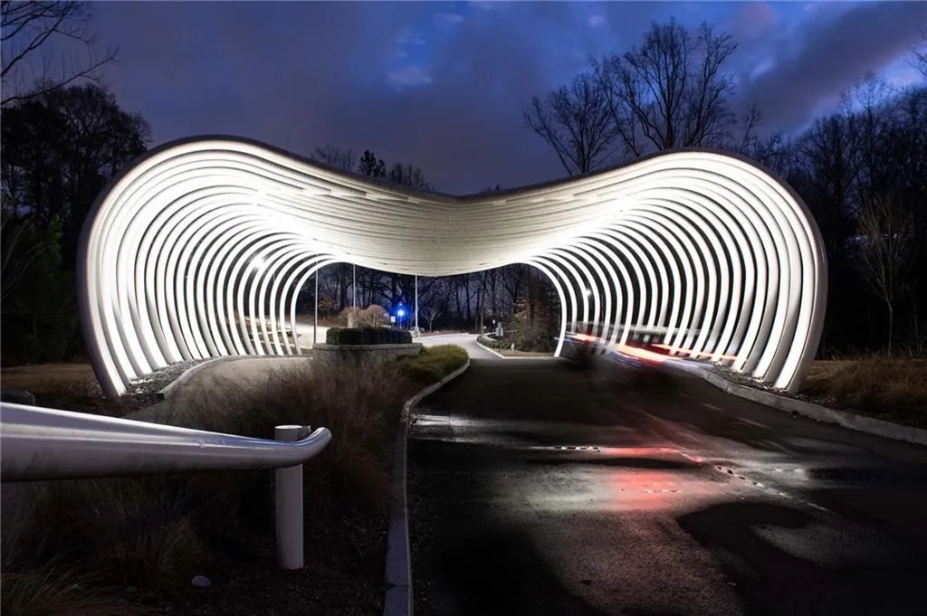 The bridge to the park!