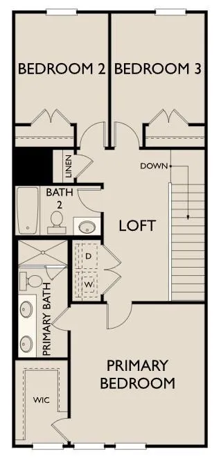 View of floor plan / room layout