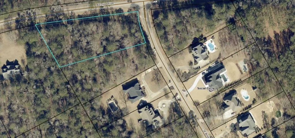 Plat Map. Illustrating the property's boundaries and surrounding parcels