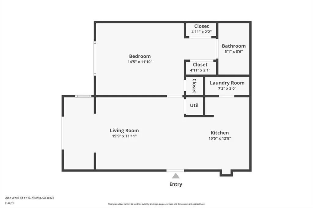 2657 Lenox Road Ne Unit 113, Atlanta, Georgia 30324, 1 Bedroom Bedrooms, 0 ,1 BathroomBathrooms,Residential,For Sale,2657 Lenox Road Ne Unit 113,7846660
