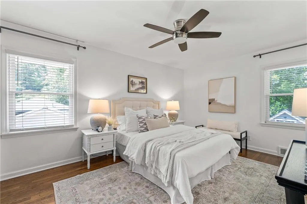 Light filled Primary Bedroom