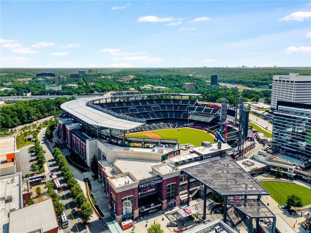Truist Park is much more than the home of the Atlanta Braves baseball team.  Last year it had more than 9 million visitors from all over the Country and has become Georgia's most popular venue destination 365 days a year!  There is something for everyone including countless restaurants and eateries.  It's just 1 mile from Greystone and even on baseball game days the traffic is not a negative for Greystone residents.