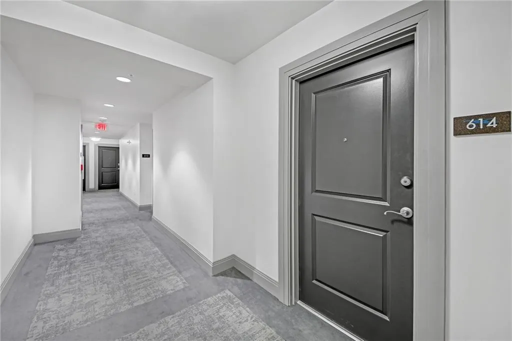 View of exterior entry