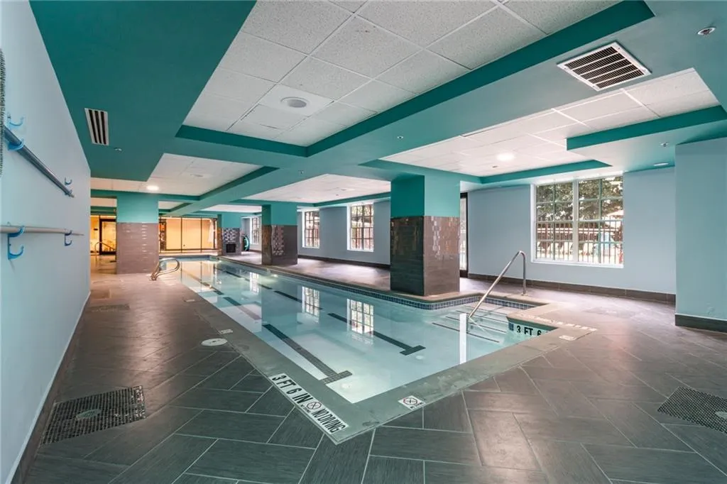 View of indoor pool