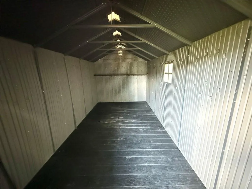 View of storage area