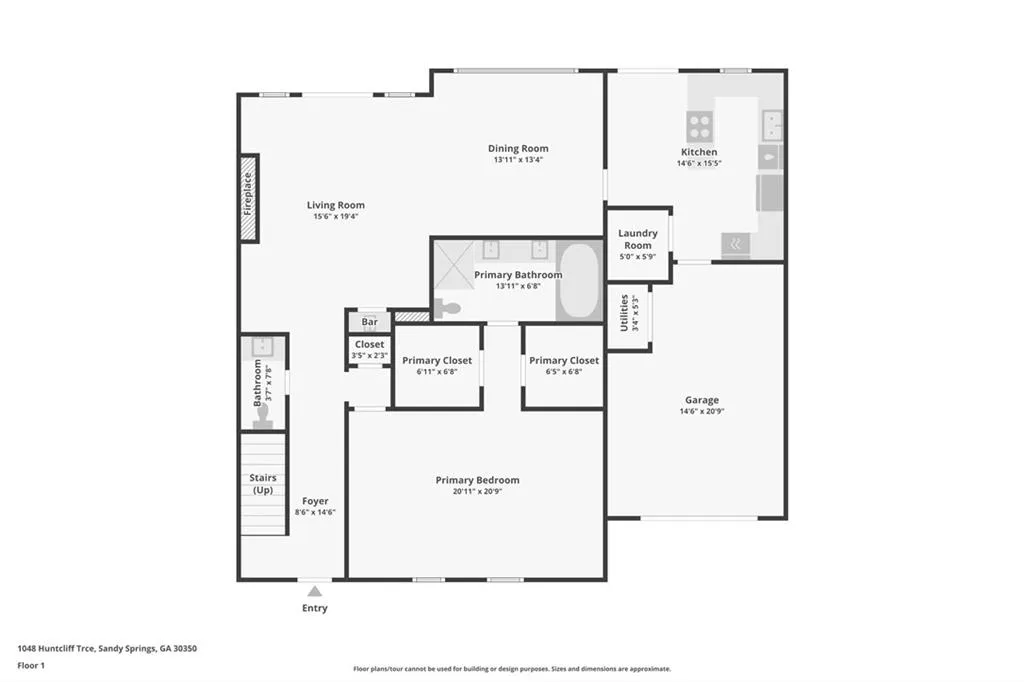 1048 Huntcliff Trace, Sandy Springs, Georgia 30350, 4 Bedrooms Bedrooms, ,2 BathroomsBathrooms,Residential,Sold,1048 Huntcliff Trace,7366285