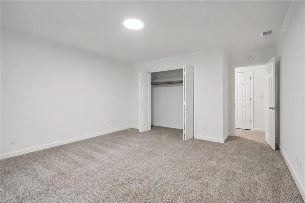Upstairs second bedrooms are spacious with good-sizes cloaets