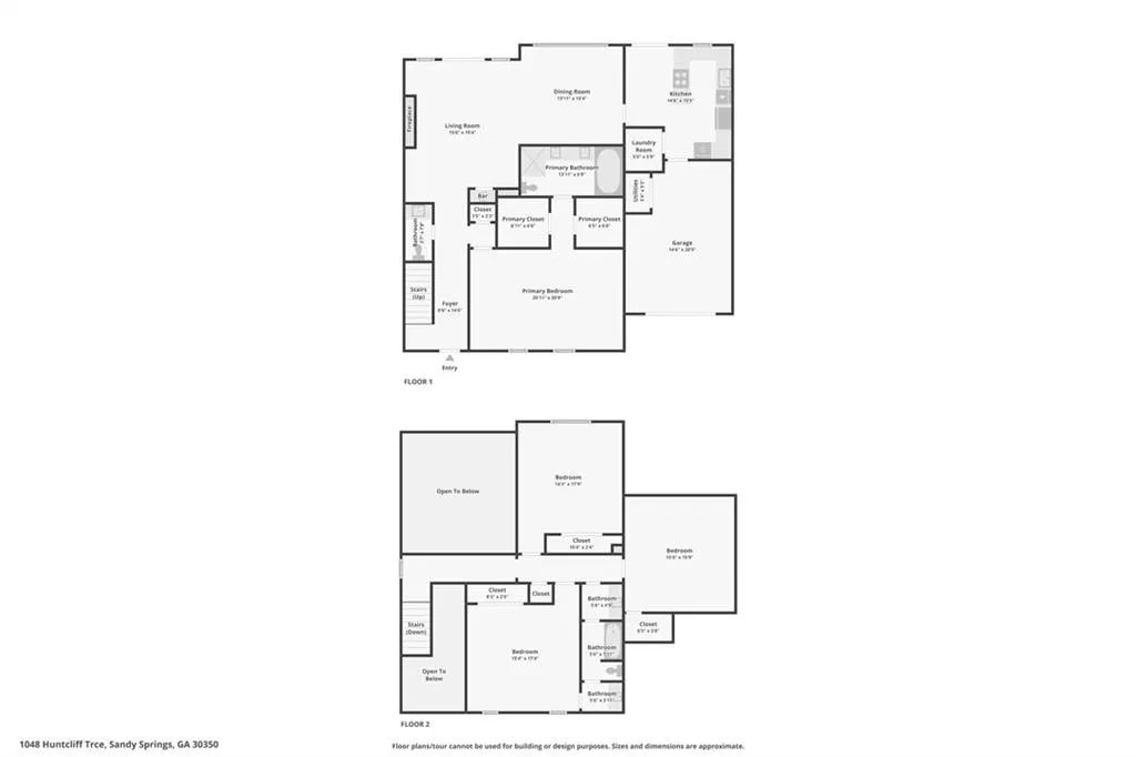 1048 Huntcliff Trace, Sandy Springs, Georgia 30350, 4 Bedrooms Bedrooms, ,2 BathroomsBathrooms,Residential,Sold,1048 Huntcliff Trace,7366285